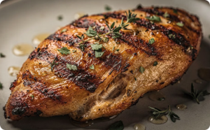 Pechuga de pollo a la parrilla